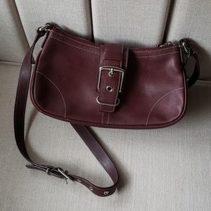 Coach Burgundy Purse